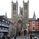 While Lincoln Cathedral’s spire fell in 1647, the rest of the building still stands. John Ruskin called it “the most precious piece of architecture in the British Isles.” (Photo: Public domain)